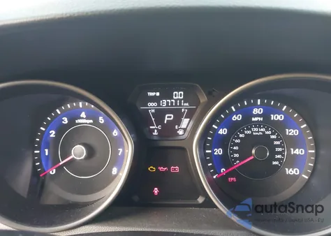 2013 Hyundai Elantra Limited from USA, damaged, VIN 5NPDH4AE8DH395355